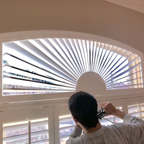 shutter installation